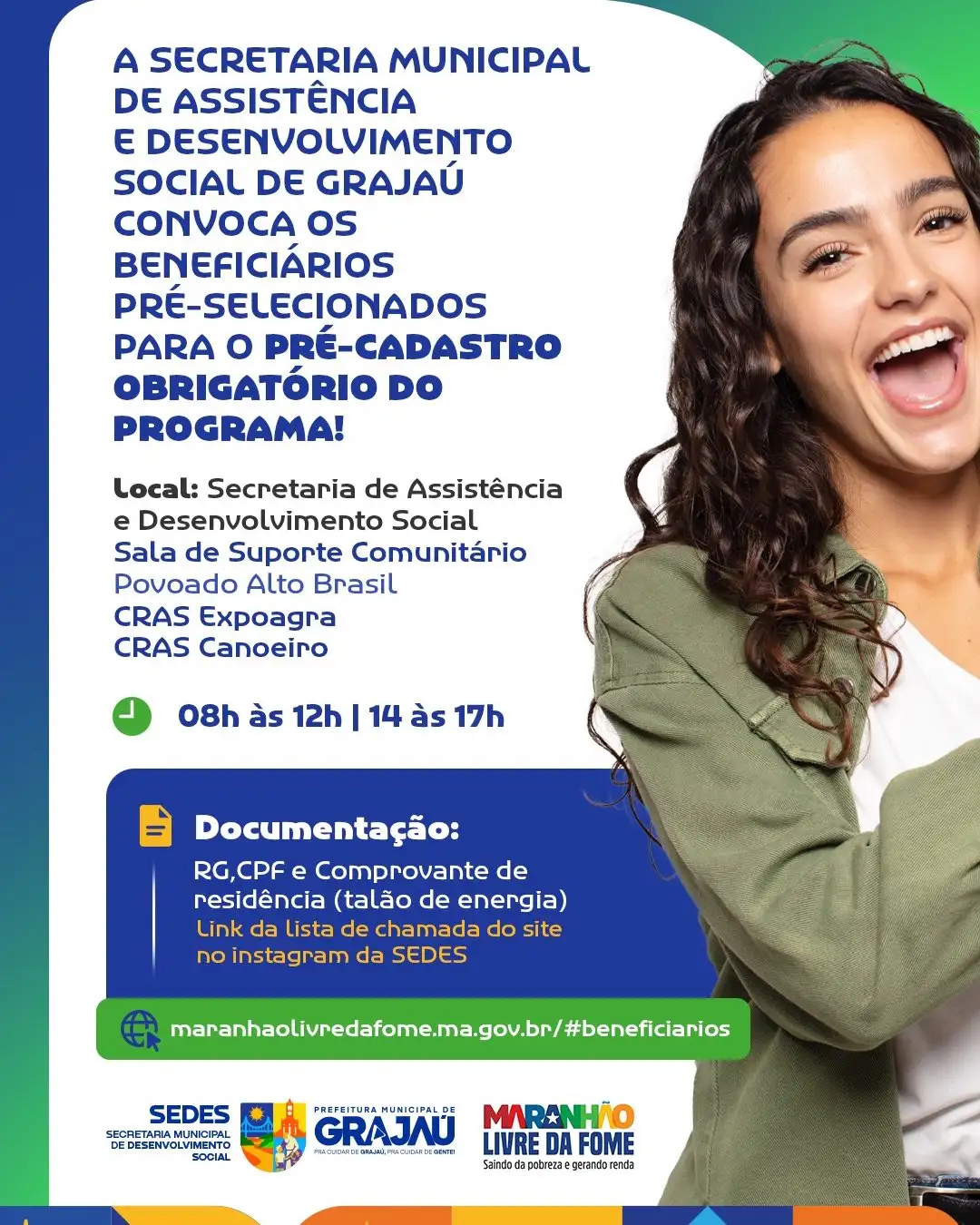 Galeria de imagens - Foto 1 da notícia: Atenção, beneficiários pré-selecionados! 📣